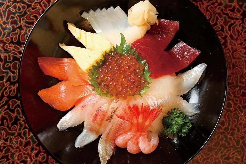 越後すし丼 1,690円(税抜)
